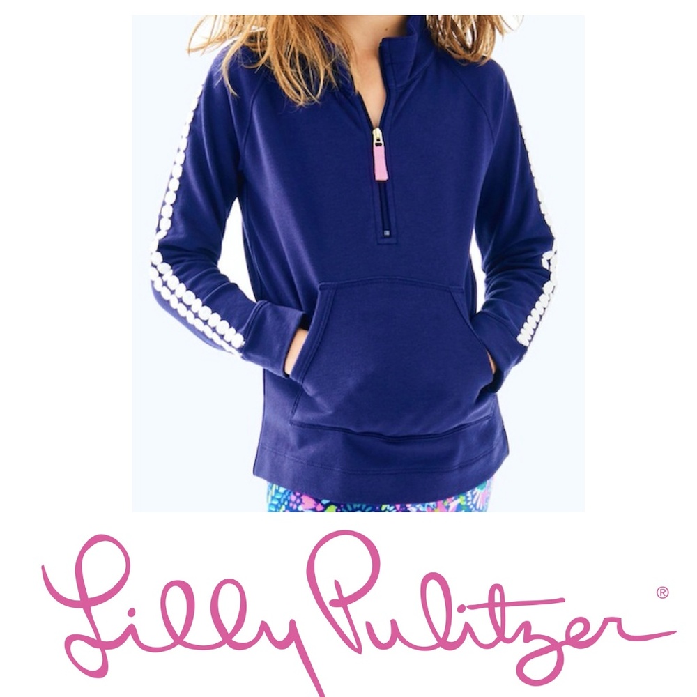 LILLY PULITZER Girls Little Skipper Popover Large